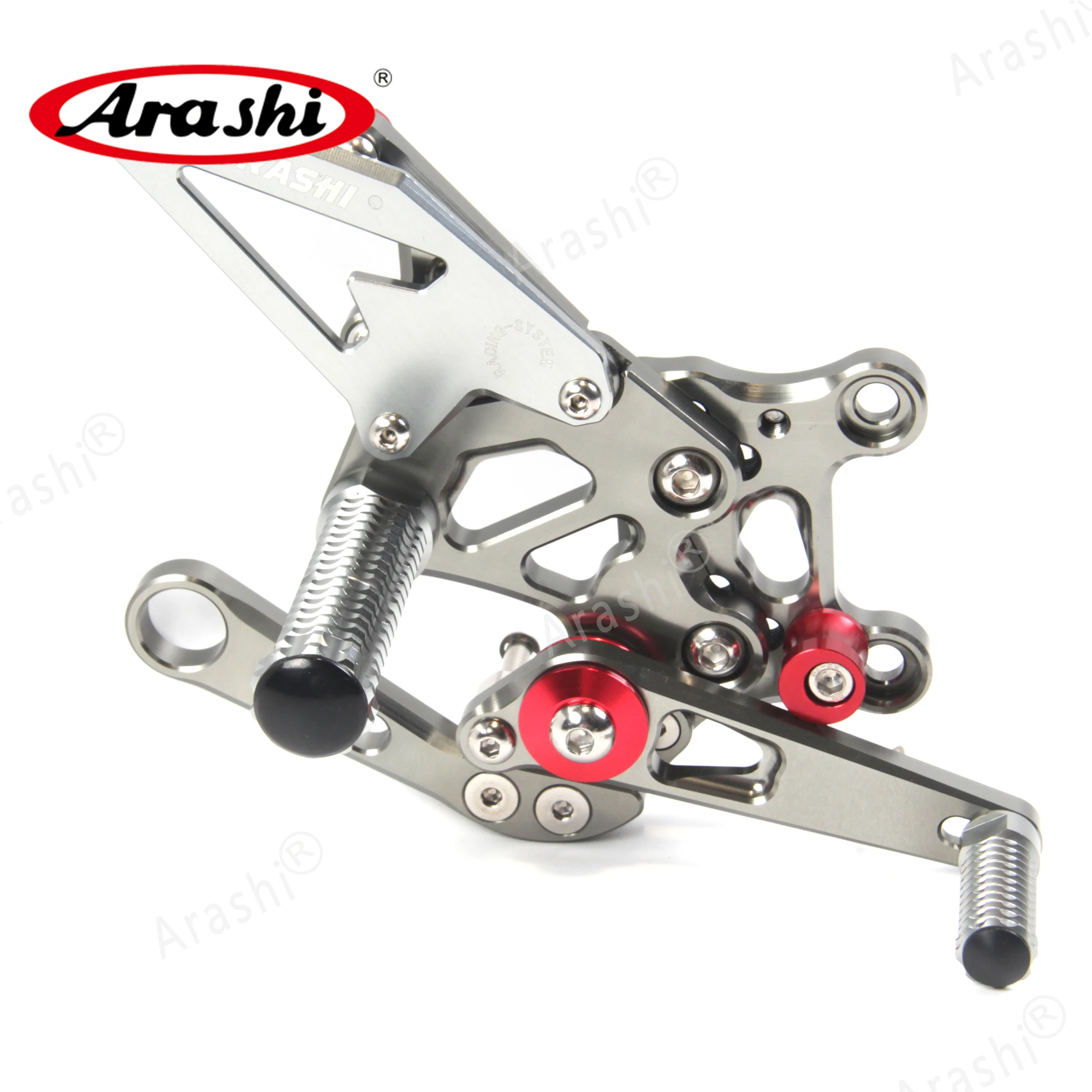 Arashi 1 Набор ЧПУ Регулируемые подножки для APRILIA RSV4 R 2009 2010 2011 2012 подножки Rider Rearset подножки RSV4