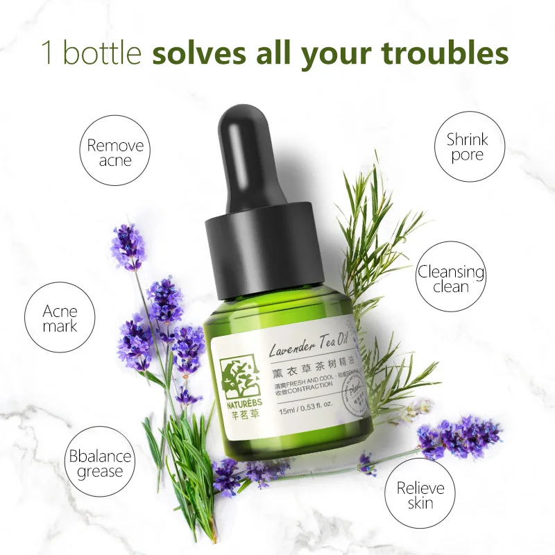 WXE Натуральное эфирное масло чайного дерева экстракт против морщин удаление акне