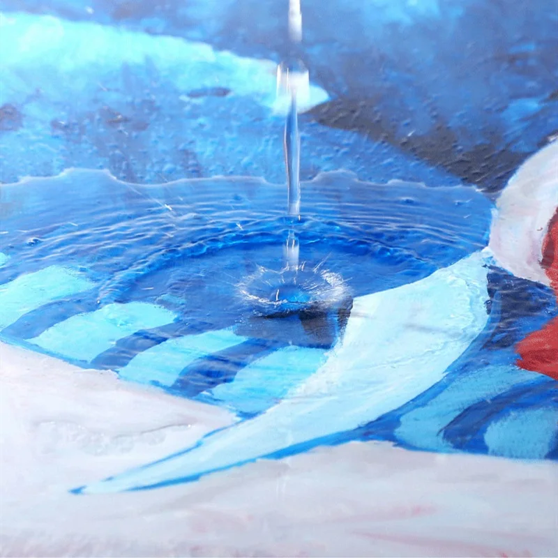 Акриловая трафаретная печать на водной основе чернила для трафарета подходящие