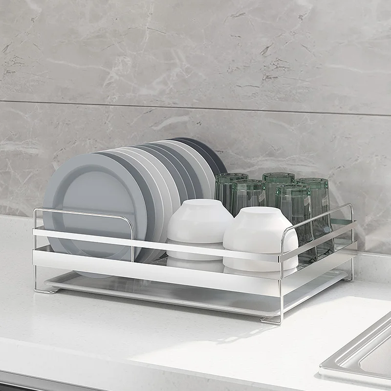 304 Нержавеющая сталь блюдо сушильный шкаф органайзер для кухни слив держатель