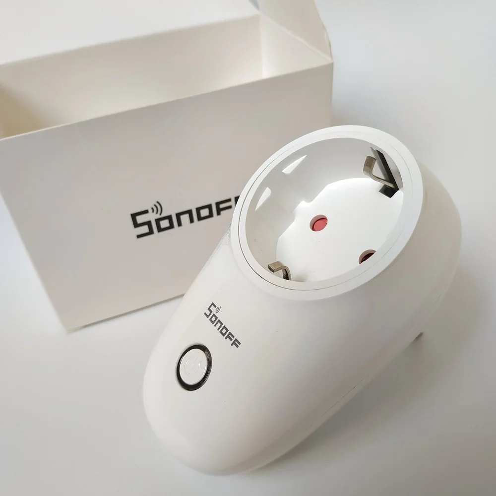 Sonoff умная розетка Wi-Fi S26 «Умная» вилка приложение управление Умный дом автоматизация работает с Alexa Google Assistant