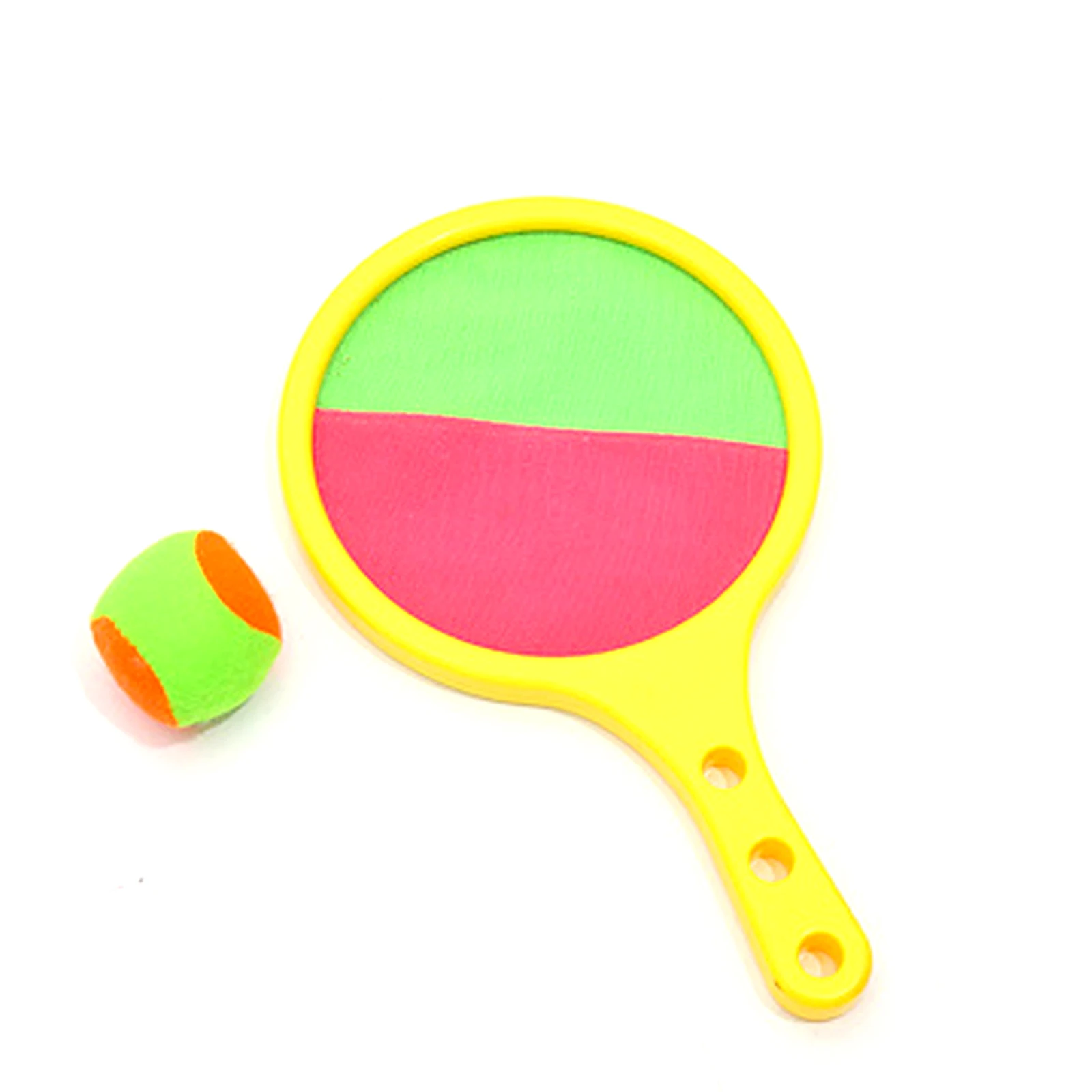 

Paddle Catch Ball Set Kids Toss And Catch Ball Game Set Includes 2 Catcher Paddles And 2 Balls Self-Stick Paddles Beach Games