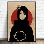 Аниме плакат на стену Konan Akatsuki с художественным принтом, украшение для гостиной без рамки