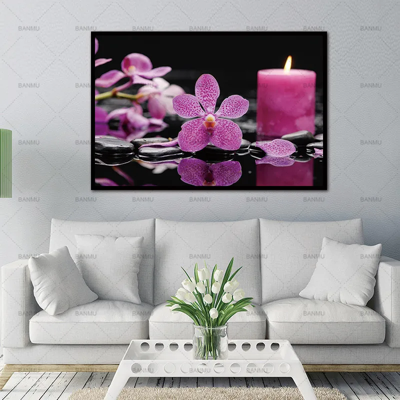 

Home deor Wall Pictures print for Living Room Art Decoration Pictures modern print picture Wall art Flower canvas painting