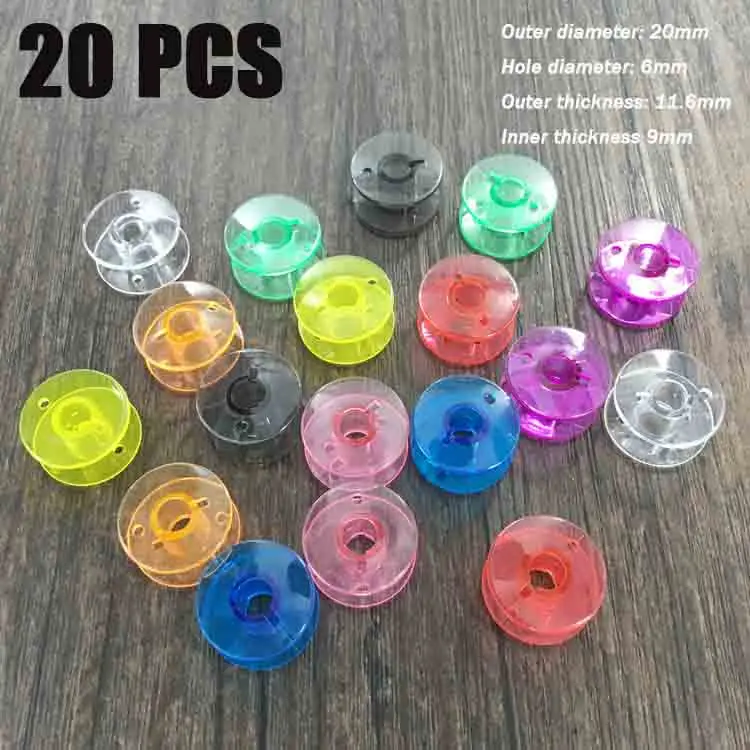 Металлические вращающиеся катушки 20 шт. катушка швейный инструмент для