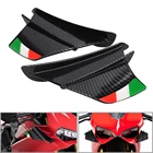 Мотоциклетный аэродинамический спойлер Winglet для Yamaha FZ1, FZ6, FZ6R, FZ8, 800, FZS600, FAZER, XJ6, диверсивный FZ16, FZ25, NIKEN GT