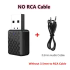 Новый Bluetooth 5,0 аудио приемник передатчик мини стерео Bluetooth AUX RCA USB 3,5 мм разъем для ТВ ПК автомобильный комплект беспроводной адаптер