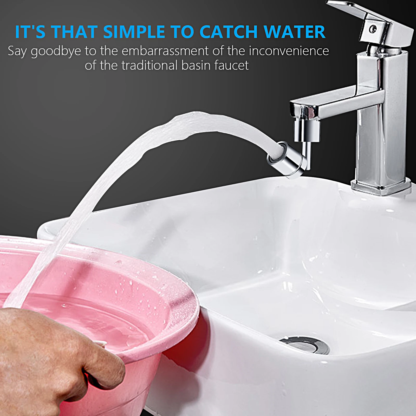 

Sink Faucet Aerator 720 Swivel Sink Faucet Aerator Kitchen Bathroom Basin Water Mouth Flowers Prevent Splash Taps Tools