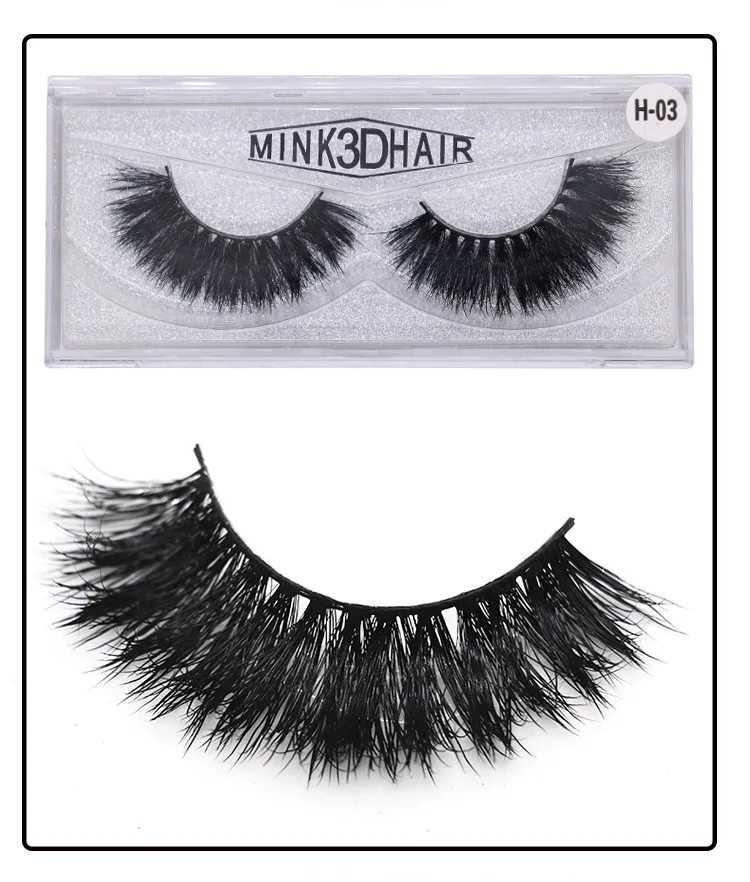 BOBILASH 1 пара 3D из меха норки накладные ресницы ручной работы не тестировано на
