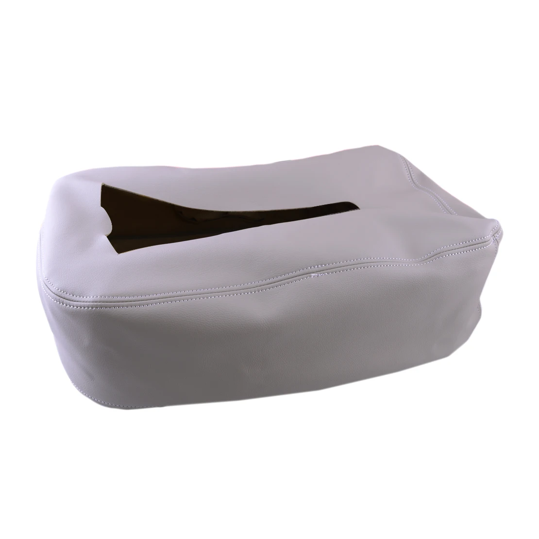 Серая кожаная консоль из микрофибры с подлокотником сверху подходит для Silverado