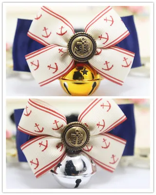Beautiful Fashion Cat Collar Necklace Luxury Cute Christmas with Bell Bow Para Gato Pet Accessories YY50CC | Дом и сад