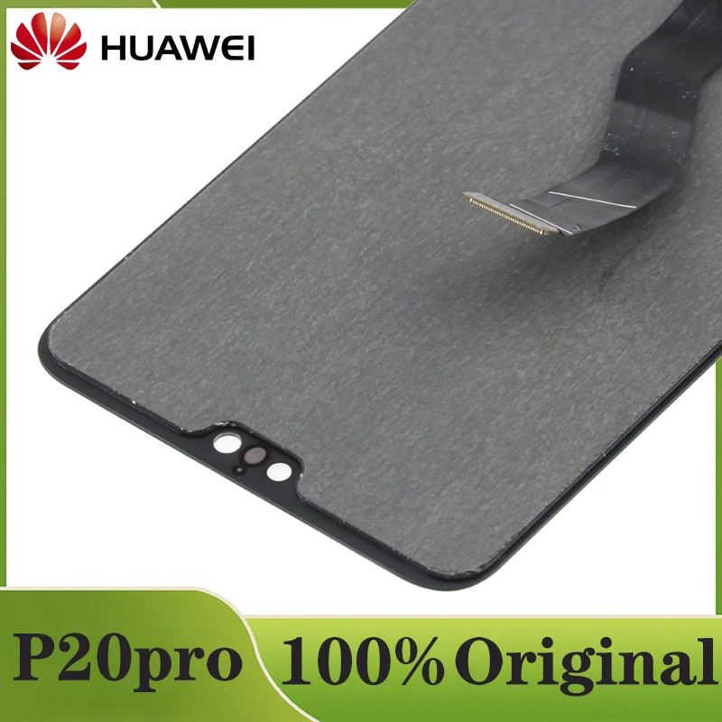Оригинальный сменный дисплей 6 1 дюйма со сканером отпечатков пальцев для Huawei P20 Pro