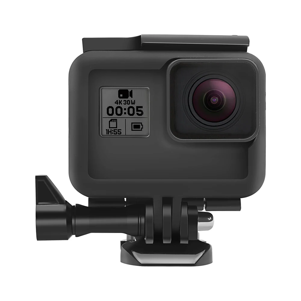 SHOOT Side Open Protective Border frame Case for GoPro HERO 7 6 5 Black Sports Cam For Go Pro Hero Action Camera Accessory | Электроника