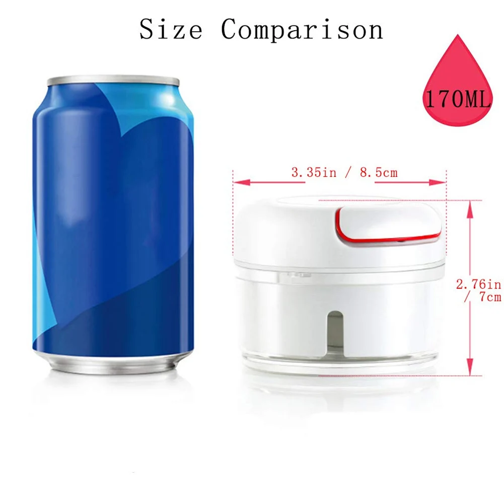 Ручной пищевой измельчитель мини из нержавеющей стали пресс Кухонный комбайн