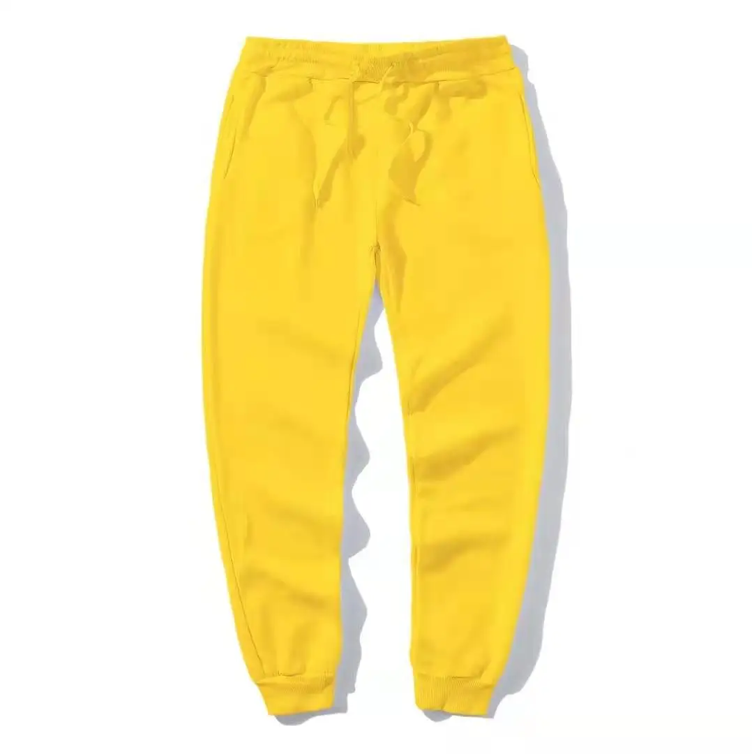 

2021 Europe and the United States new spring and summer pure color sports leisure ladies trousers with feet
