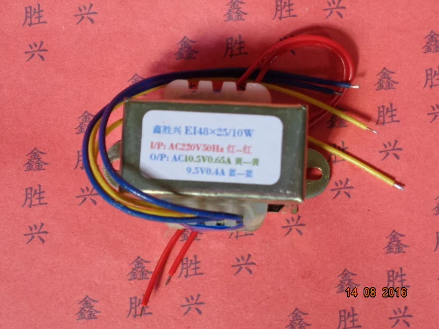 10 5 V 0.65A 9 0.4A трансформатор 220V вход 10VA EI48 * 25 применимо к QL-4B управления холодильника