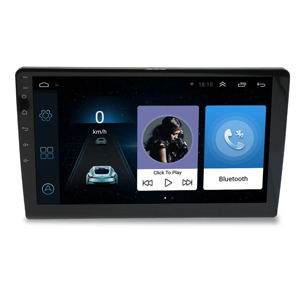 Android 9 1 автомобильный сенсорный экран gps навигация 10 дюймов Hd Автомобильный Mp5
