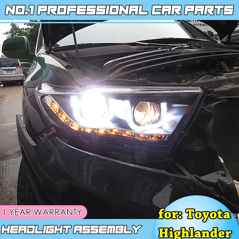 Автомобильные аксессуары Фары 2012 2013 2014 для Highlander светодиодная… Kluger фара год
