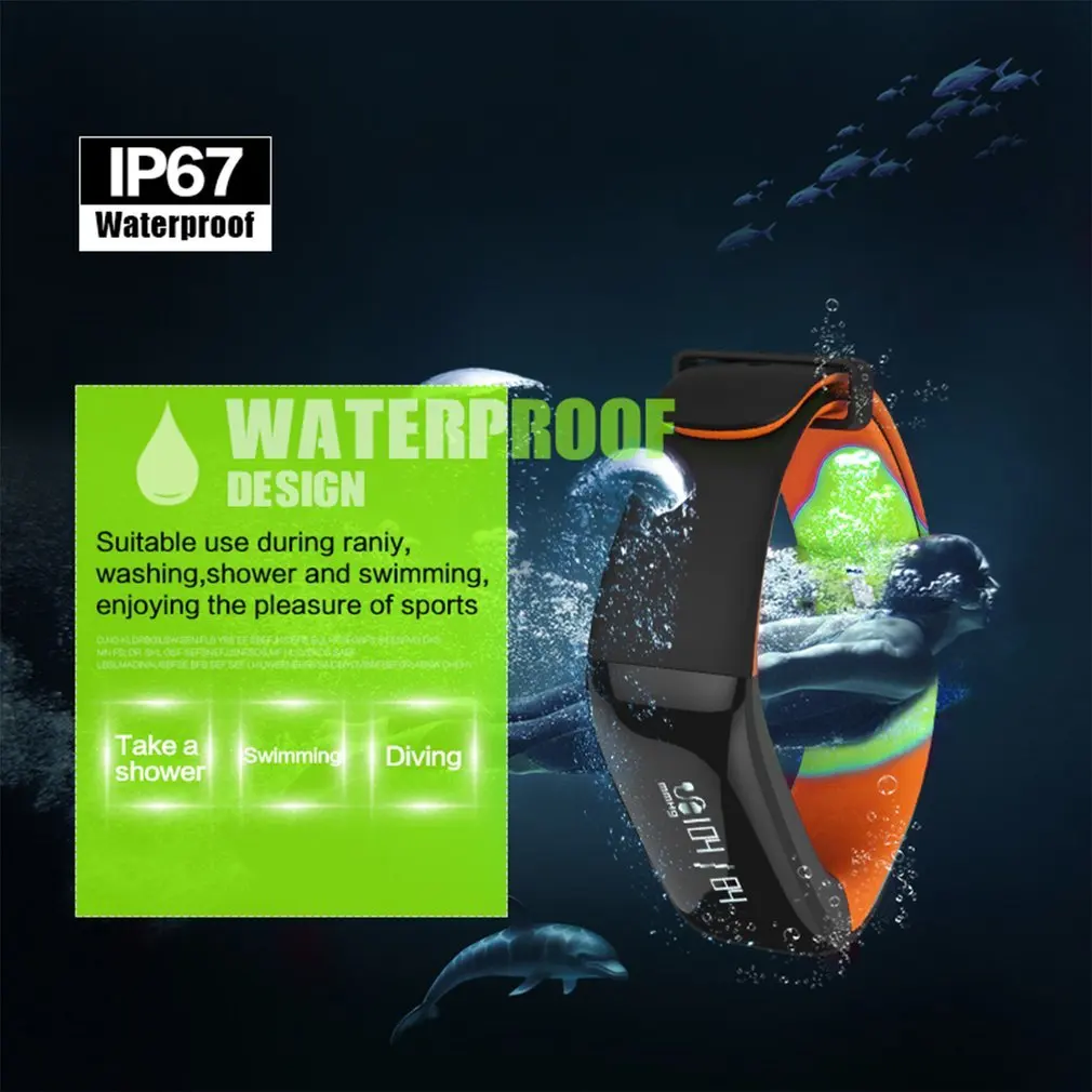 P1 Smart Bracelet 4.0 Real-time Heart Rate Health Monitoring Wristband Waterproof Call Reminder Watch | Электроника