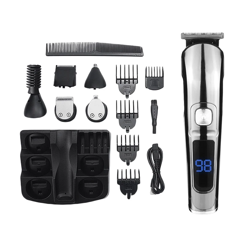 

Professional Electric Hair Clipper for Men Shaver Rechargeable Hair Trimmer Razor Hair Cutting Machine for Men Haircut Tool LED