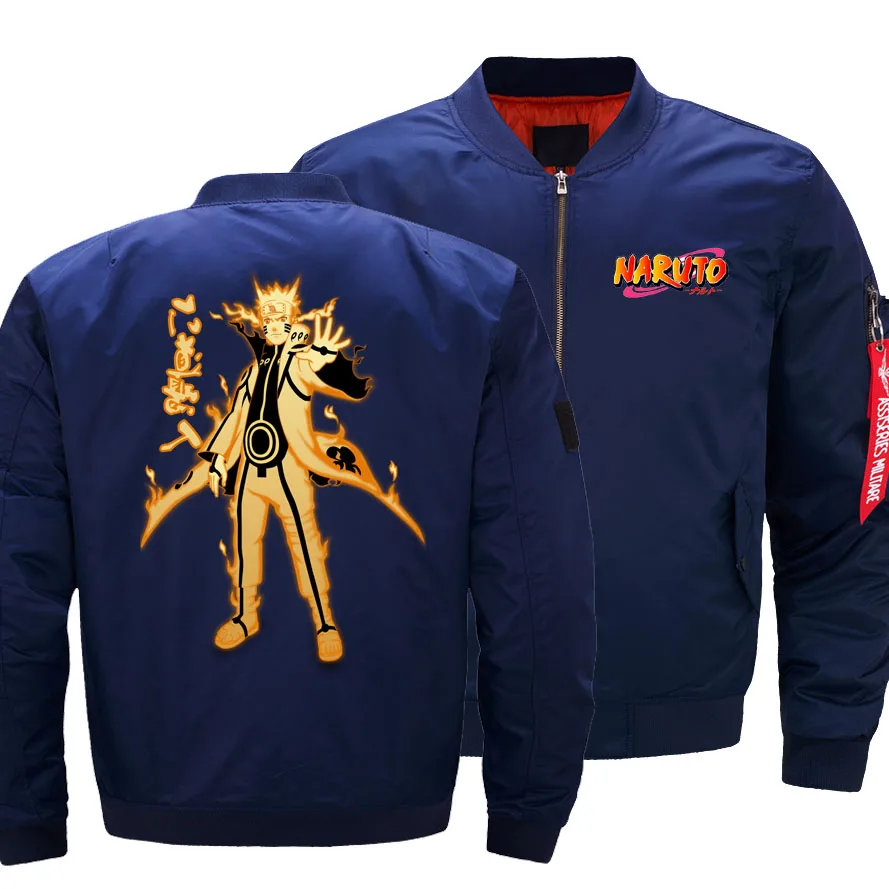 

Spring and autumn new jacket men's casual fashion anime print jacket