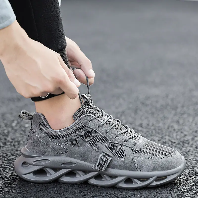 

Super Light Men's Casual Shoe Sneakers Outdoor Sport Running Shoes Mens Cushioning Non-slip Mesh Walking Shoes Men Sneaker