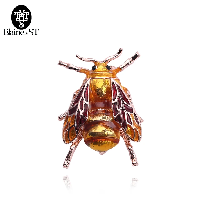 Симпатичная брошь в виде пчелы джунглях ювелирное изделие индустрии золота для