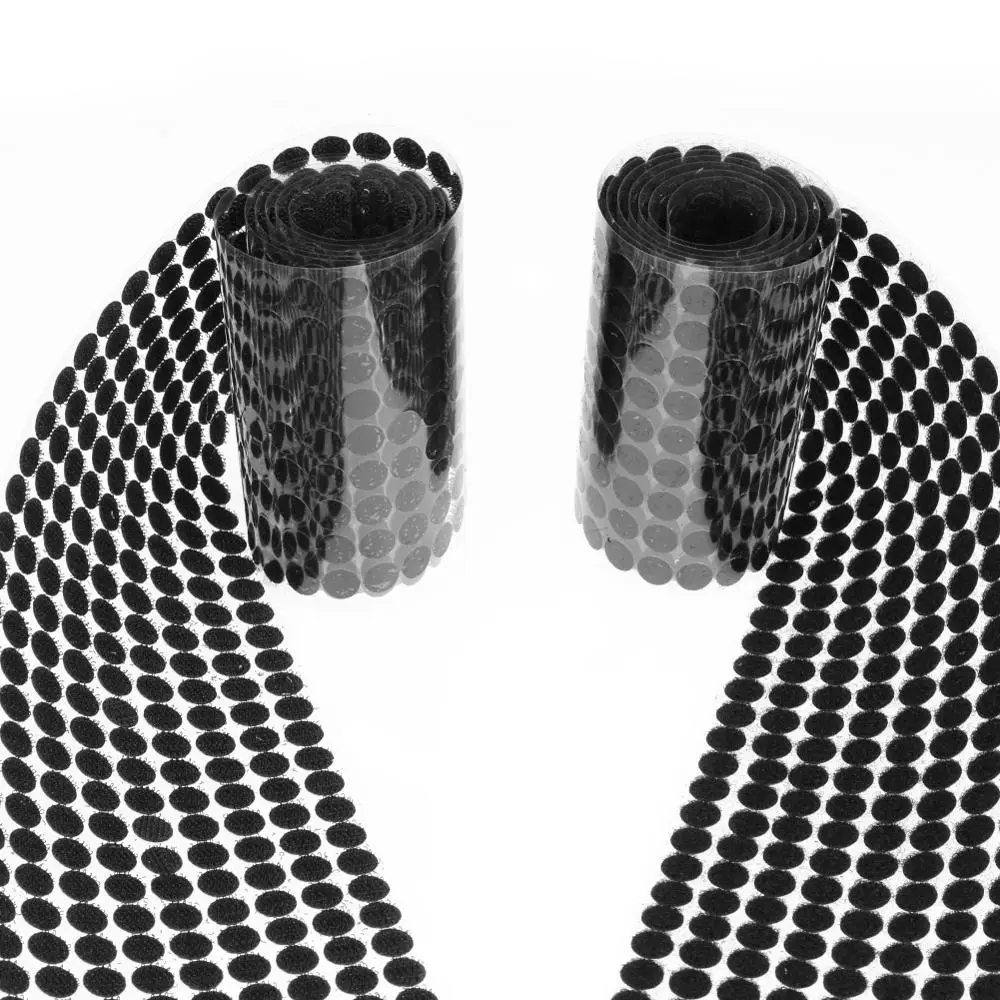 500/1000 пар Самоклеящиеся Застежки ленты крюк и петля ленту наклейки &quotточки&quot