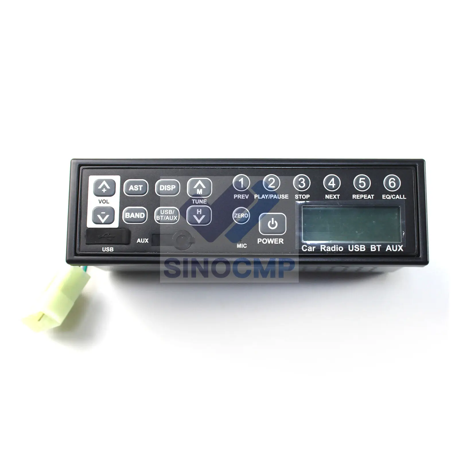 Радио Bluetooth USB 12 В/24 В MP3-плеер AM FM для Komatsu экскаватор грузовик автомобиль |