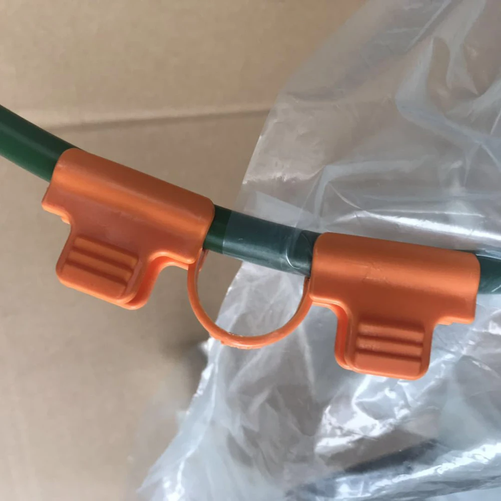 10 шт. труба из оцинкованной стали с парниковая пленка рамка овощи фрукты чехол