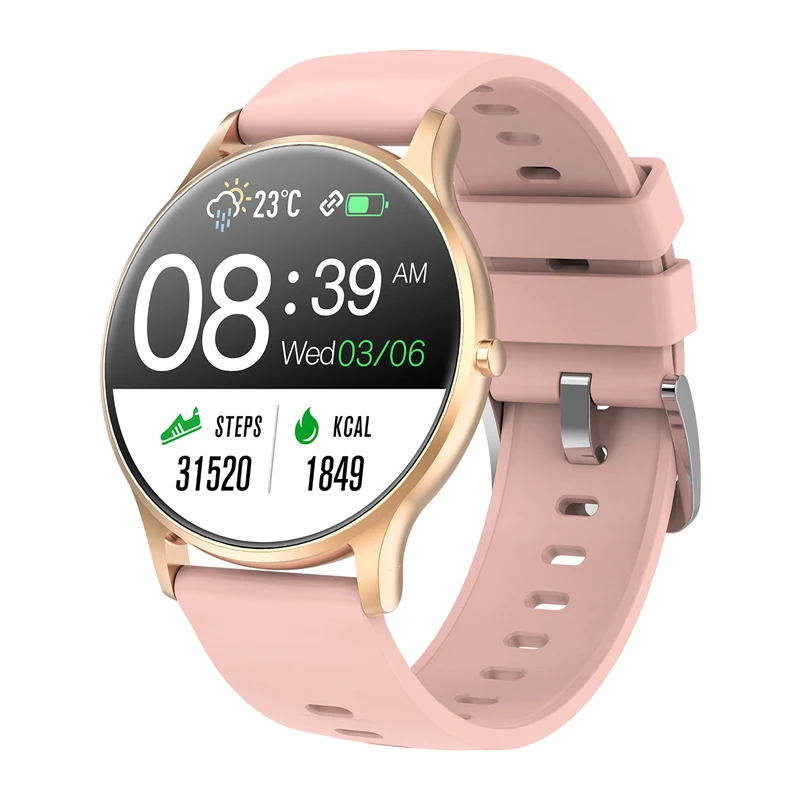 

TROZUM S33 Smart Watch Men Full Touch Bracelet Fitness Tracker Blood Pressure Blood oxygen Heart Rate Monitor Women Smartwatch