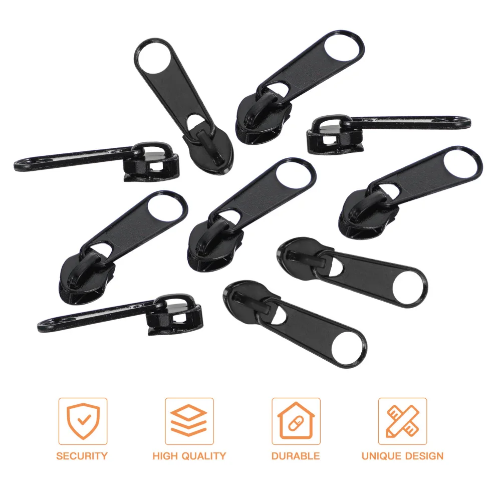

100pcs Multi-purpose Zipper Heads Garment Coat Zipper Supplies Zipper Pullers