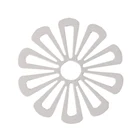 Декоративная изоляционная подставка для стола, Цветочная пластина в форме цветка, нескользящая Нескользящая плотная кухонная обеденная и барная плита из ТПР