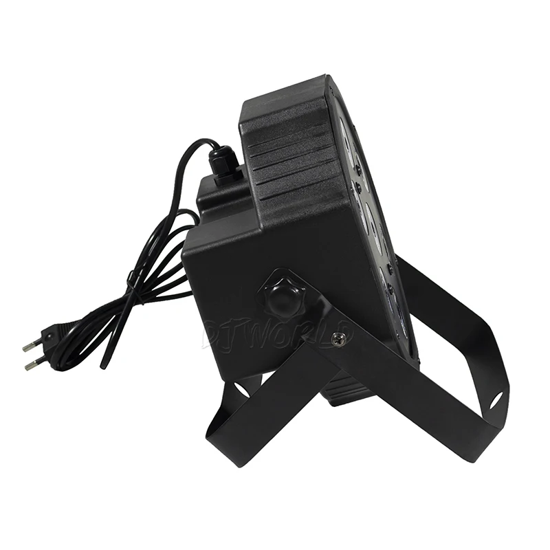 LED Par 7x12 Вт RGBW 4в1 сценический движущийся кабель DMX 512 Светодиодная лампа для клубов