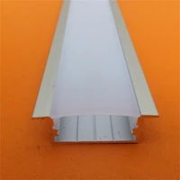 1mpcs free shipping u shape aluminum channels with diffuser end caps and mounting clips led strip channel