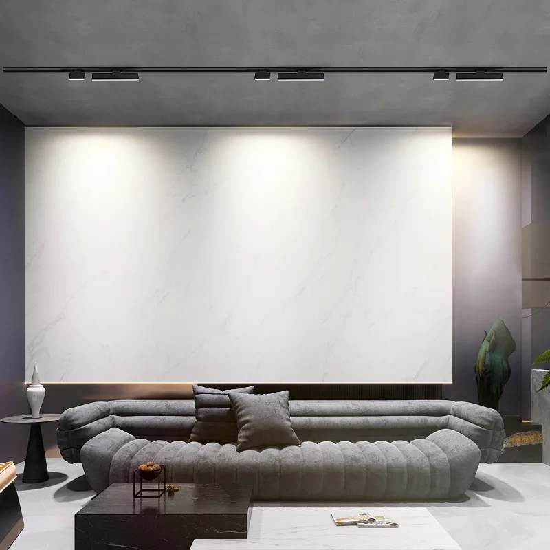 $13.50 10W 20W 30W 40W LED Track Light LED Ceiling Lamp Dimmable AC85-265V LED Linear Light Floodlight Rail Lamps for Home Shop Stores