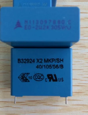 

10PCS B32924 X2 Import safety film capacitor 1.5uf 1u5 155 305VAC p27.5