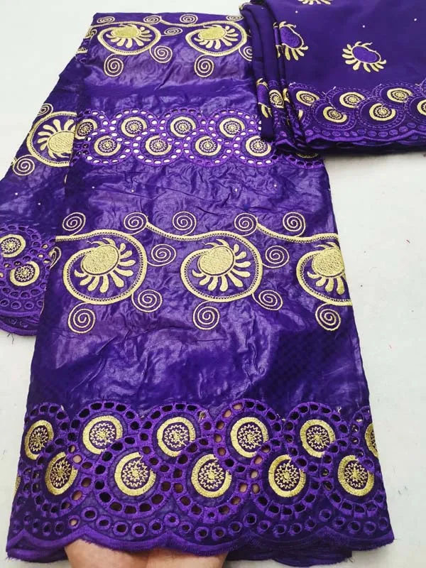 african bazin getzner lace fabric 2019 latest design basin AMHH030 riche getznet nouveau brode 5+2yards/lot | Дом и сад