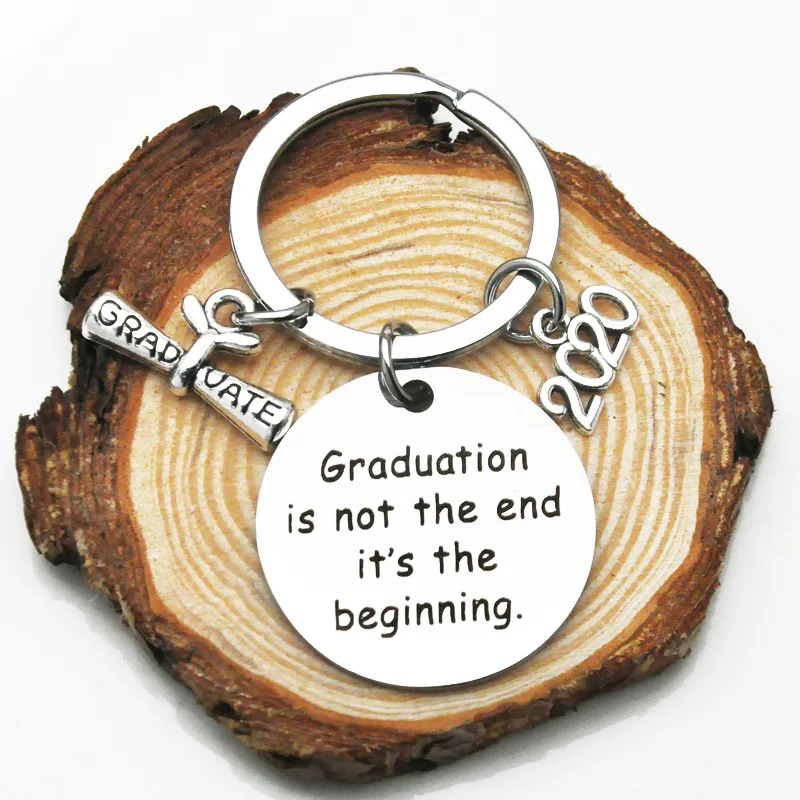 FIMAODZ класс 2020 нержавеющий брелок для старшеклассников подарок студентов сувенир