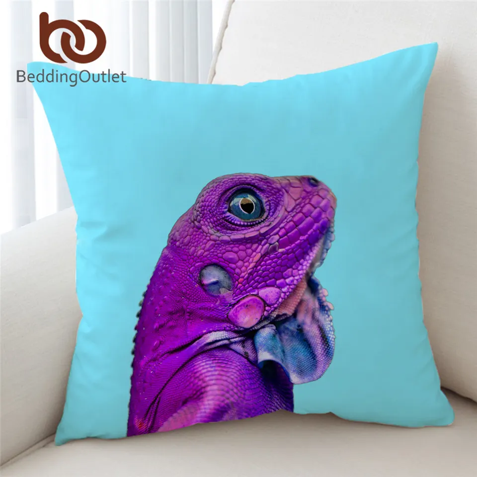 Наволочка для кровати ящерица наволочка диких животных чехол подушки