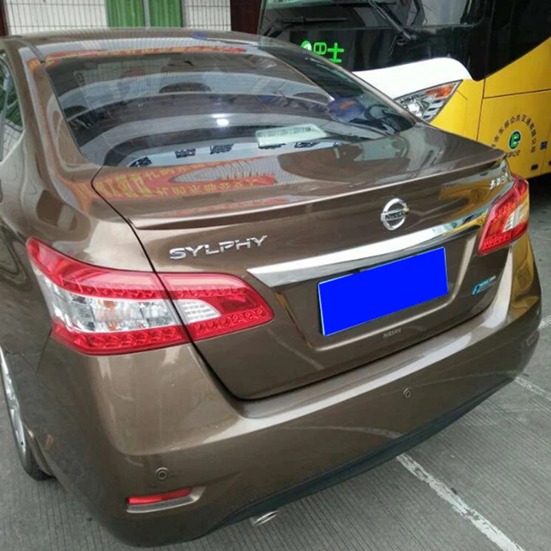 Задний спойлер для Nissan Sylphy Sentra 2012-2015 направляющая багажника праймер высокого