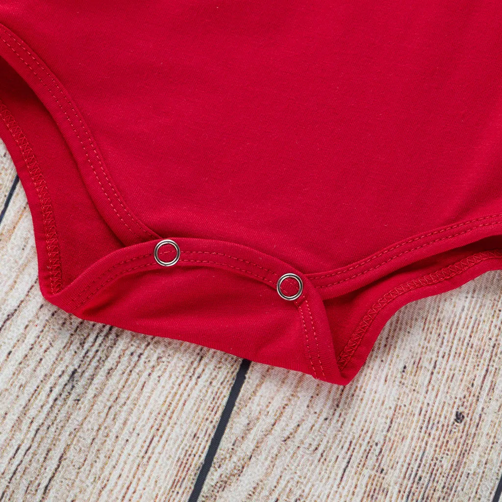 Одежда для маленьких девочек комбинезон на Рождество топы платье пачка Набор