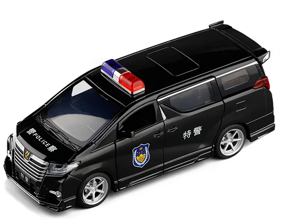Модель автомобиля Toyota Alphard MPV высокой симметричности 1:32 модель 4 из сплава