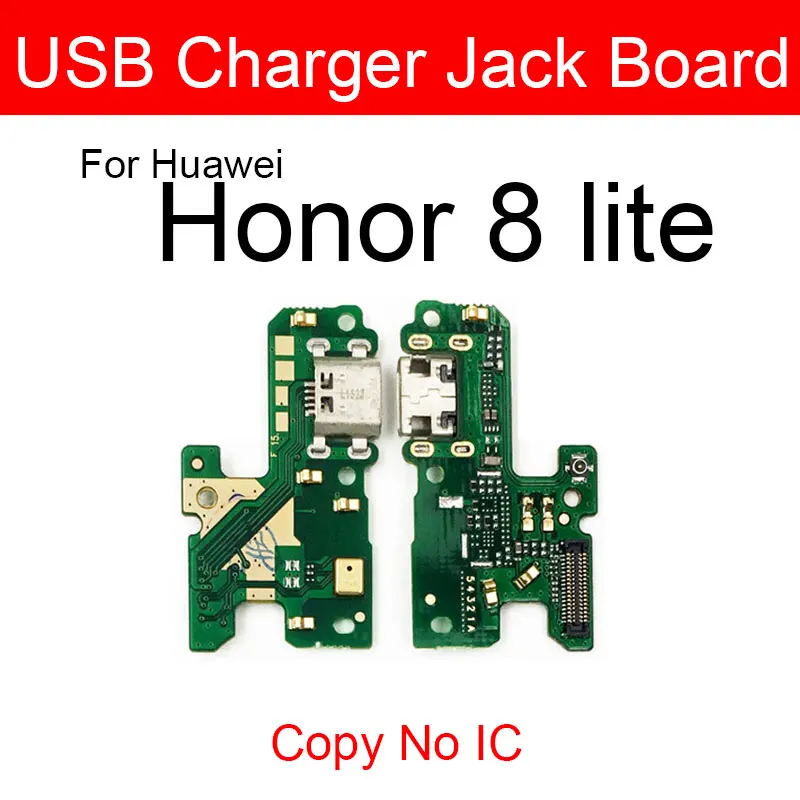 Зарядная USB-плата для Huawei Honor 8 8S Pro V8 Lite док-разъем гибкий кабель запасные части