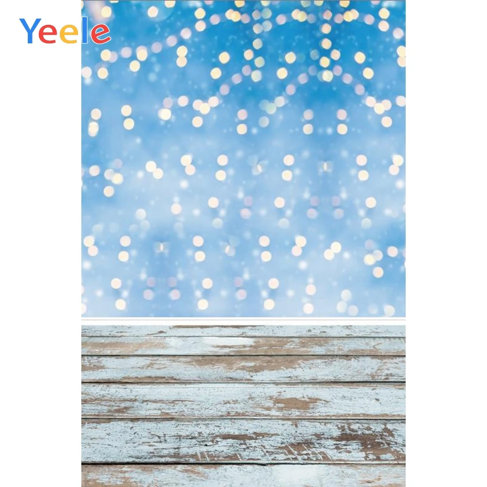 

Light Bokeh Vinyl Backgrounds For Photography Wooden Board Floor Pet Baby Child Backdrop Photo Studio Props Photocall Photophone