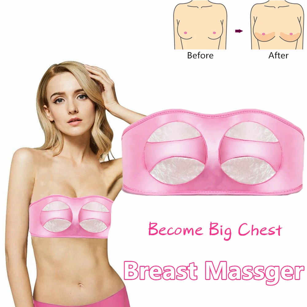 Инструмент для увеличения груди Электрический Вибрационный Бюстгальтер