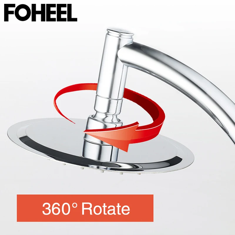 FOHEEL 4/6/8 дюймовый квадратные Нержавеющая сталь ультра-тонкий насадкой &amp
