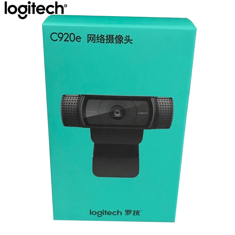 Веб камера Logitech C920E HD 1080P с автофокусом Full Smart видеозвонки поддержкой стереозвука