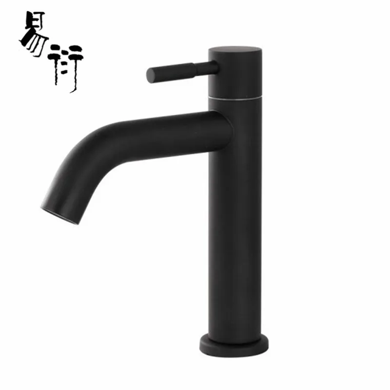 

G1/2' Single Cold Basin Faucet Stainless Steel Bathroom Water Faucet Deck Mounted Basin Sink Water Taps Torneira WB1132
