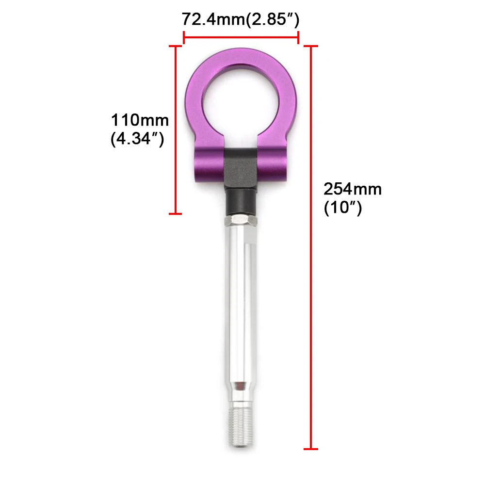 Автомобильная Спортивная круговая модель автомобильный трейлер крюк для